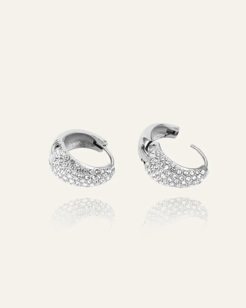 Mockberg Treasure Örhängen Medium Silver