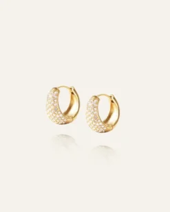 Mockberg Treasure Örhängen Medium Guld
