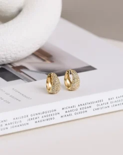 Mockberg Treasure Örhängen Medium Guld