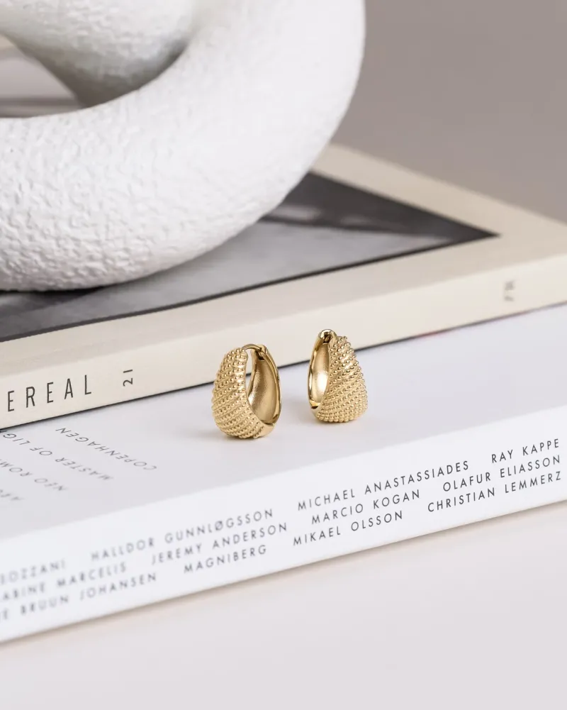 Mockberg Treasure Örhängen Medium Guld
