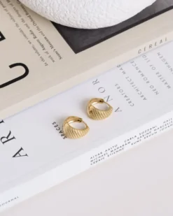 Mockberg Treasure Örhängen Medium Guld