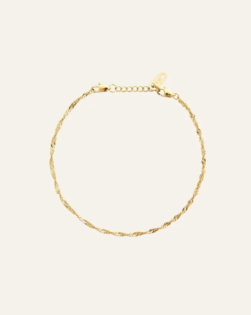 Armband Mockberg Twirl Guld