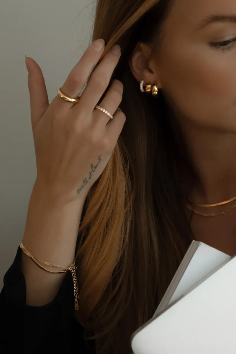 Armband Mockberg Twirl Guld