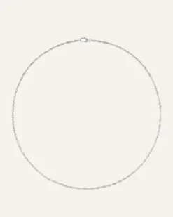 Halsband Mockberg Twirl Silver