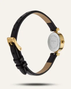 Klockor Mockberg Vintage Leather Gold Watch MB0249