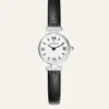 Klockor Mockberg Vintage Leather Silver Watch MB0250
