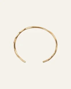 Armband Mockberg Wavy Bolded Cuff Gold