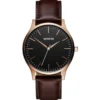 MVMT 40 Series Rose Gold Brown D-MT01-BLBR