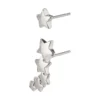 ÖRHÄNGEN PILGRIM Ava Star Örhängen Silver 601316053