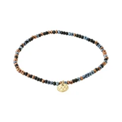 ARMBAND PILGRIM Indie Svart/Guld 262042112