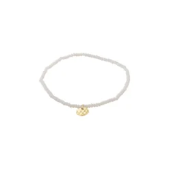 ARMBAND PILGRIM Indie Vit /Guld 261932512
