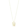HALSBAND PILGRIM Love Tag Guld 542412041