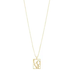 HALSBAND PILGRIM Love Tag Guld 542412041