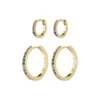 ÖRHÄNGEN PILGRIM Reign Hoop 2-pack Örhängen Guld 662412803