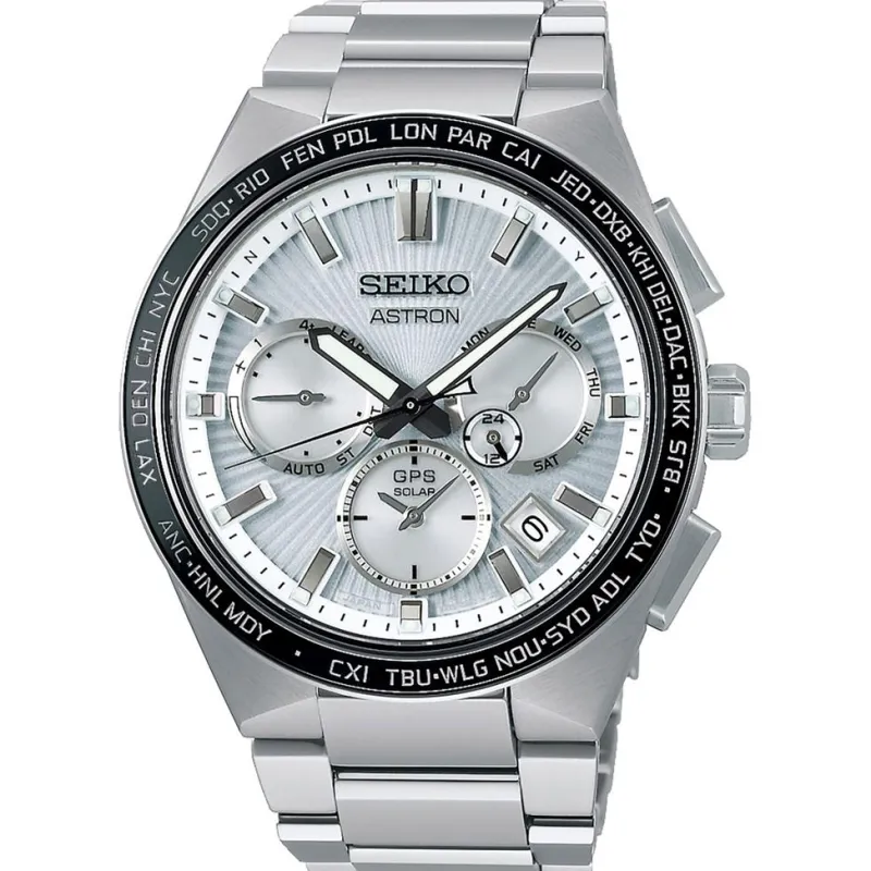 Astron Seiko GPS Solar Titan 43mm SSH117J1