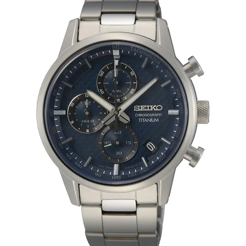 Chronograph Seiko Gent Titan SSB387P1