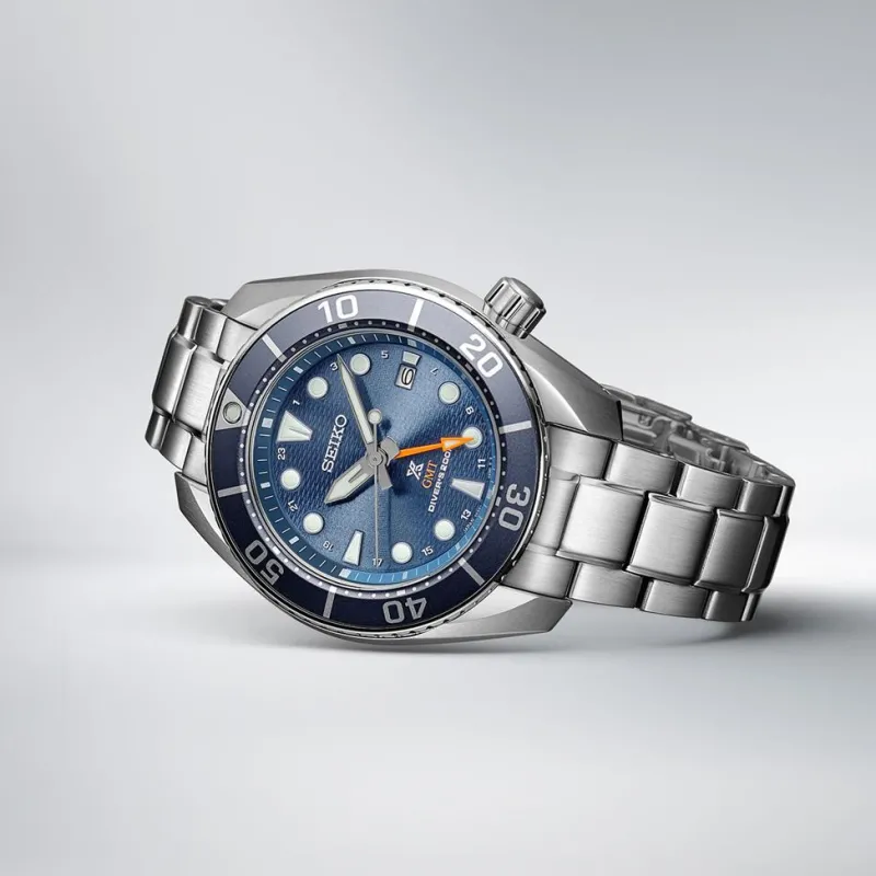 Seiko Prospex Diver Solar GMT Aqua ‘SUMO’ 45mm SFK001J1