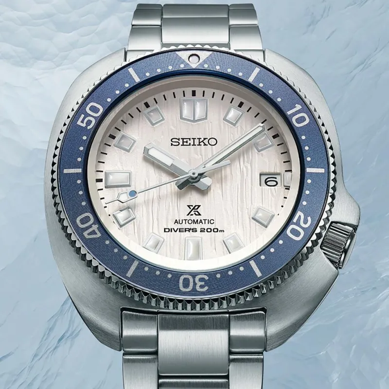 Prospex Seiko Automatic Diver 42.5mm Save the Ocean Special Edition ´Glacier´ SPB301J1