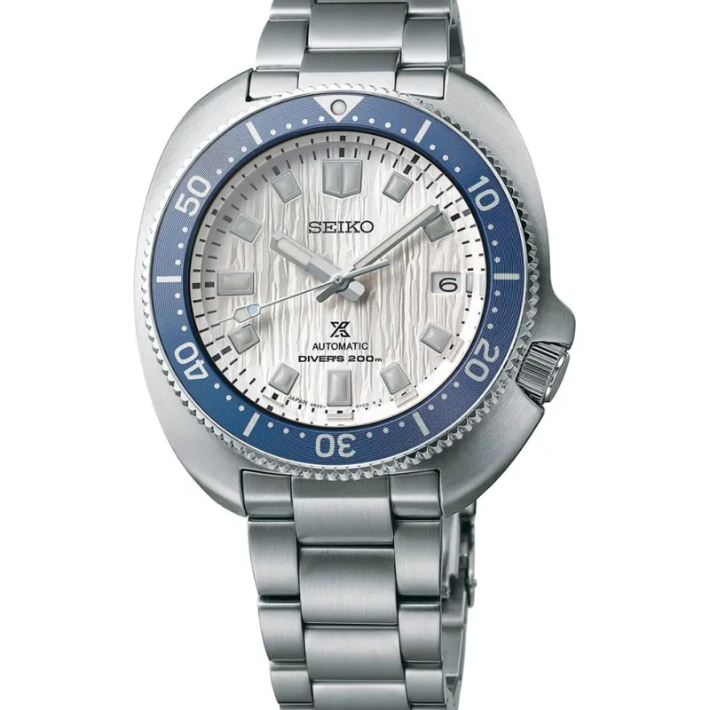 Prospex Seiko Automatic Diver 42.5mm Save the Ocean Special Edition ´Glacier´ SPB301J1