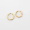 Örhängen Syster P Beloved Fat Big Hoops Guld