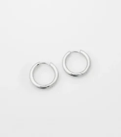 Örhängen Syster P Beloved Fat Big Hoops Silver