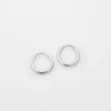 Örhängen Syster P Beloved Fat Medium Hoops Silver