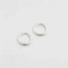 Örhängen Syster P Beloved Fat Small Hoops Silver