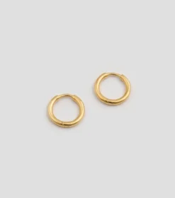 Örhängen Syster P Beloved Fat Small Hoops Guld