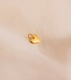 Berlocker Syster P Beloved Guld Hjärta Hänge