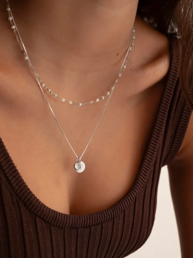 Berlocker Syster P Beloved Heart Hänge Silver
