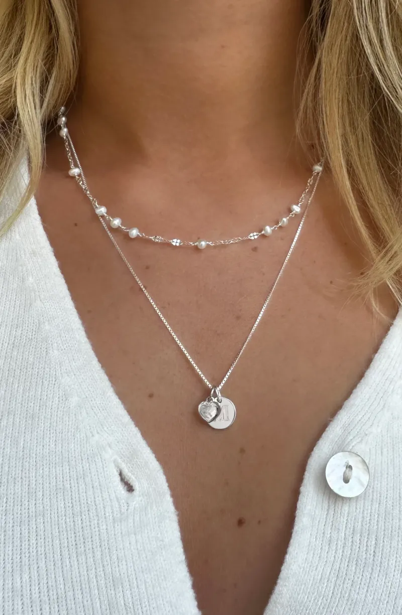 Berlocker Syster P Beloved Heart Hänge Silver