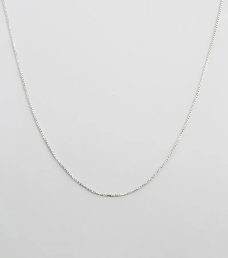 Halsband Syster P Beloved Kort Box Kedja Silver