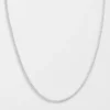 Halsband Syster P Beloved Kort Curb Kedja Silver