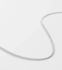 Halsband Syster P Beloved Kort Curb Kedja Silver