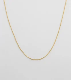Halsband Syster P Beloved Kort Oval Kedja Guld