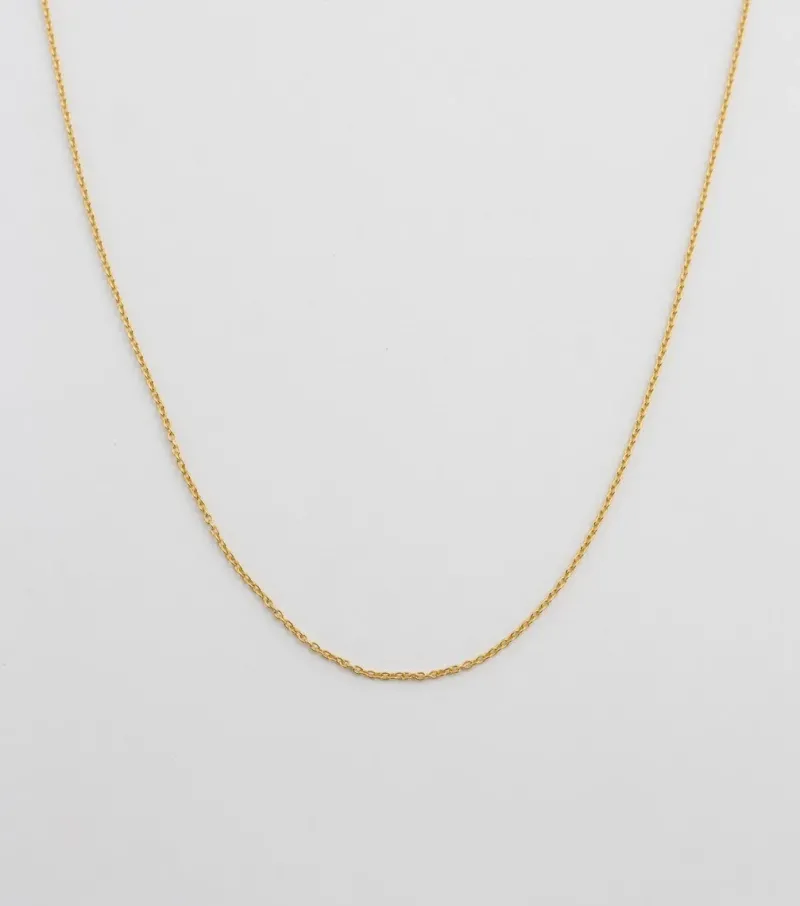 Halsband Syster P Beloved Kort Oval Kedja Guld