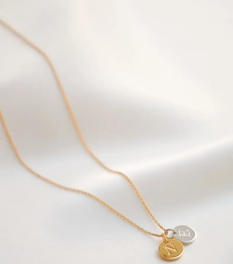 Halsband Syster P Beloved Kort Oval Kedja Guld