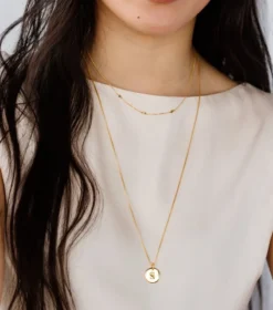 Halsband Syster P Beloved Lång Box Kedja Guld