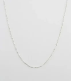 Halsband Syster P Beloved Lång Rolo Kedja Silver