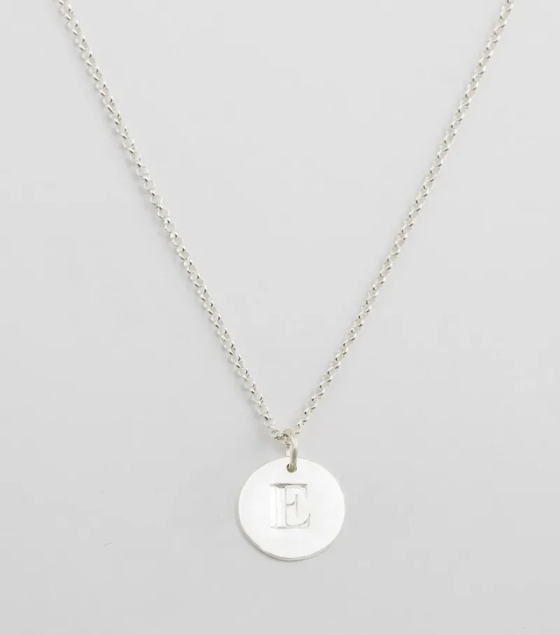 Halsband Syster P Beloved Lång Rolo Kedja Silver