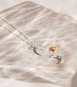 Halsband Syster P Beloved Lång Rolo Kedja Silver