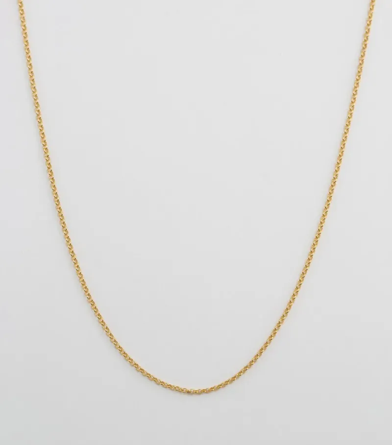 Halsband Syster P Beloved Lång Rolo Kedja Guld