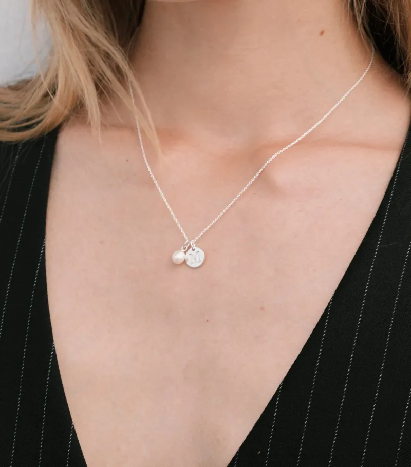 Berlocker Syster P Beloved Pearl Hängsmycke Silver
