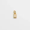 Berlocker Syster P Beloved Squared Hänge Moonstone Guld