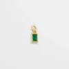 Berlocker Syster P Beloved Squared Hänge Green Onyx Guld