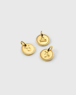 Berlocker Syster P Beloved Zodie Hängsmycke Guld