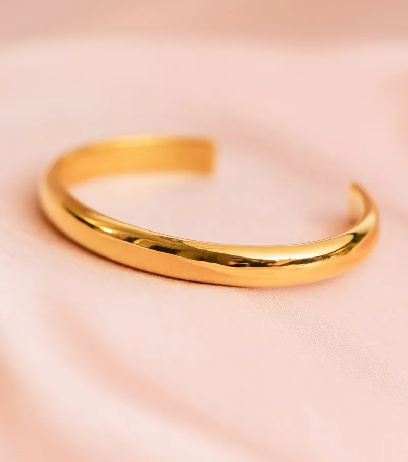 Armband Syster P Bolded Bangle Guld