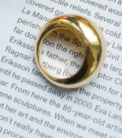 Ringar Syster P Bolded Big Ring Guld