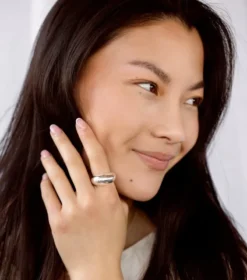 Ringar Syster P Bolded Big Ring Silver