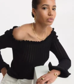 Armband Syster P Bolded Drops Bangle Guld